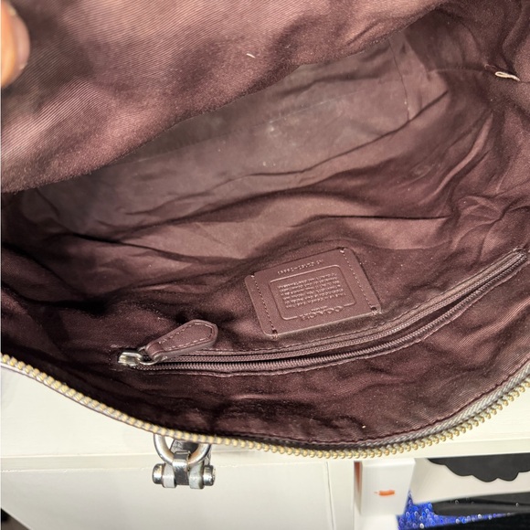 Coach Brown Leather Interior Bag - Picture 3 of 3